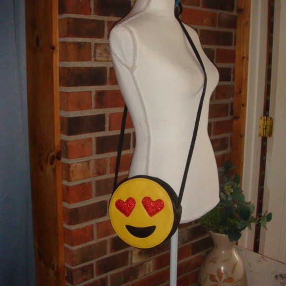 Emoji Smiley Face Crossbody Purse - Picture 7 of 7